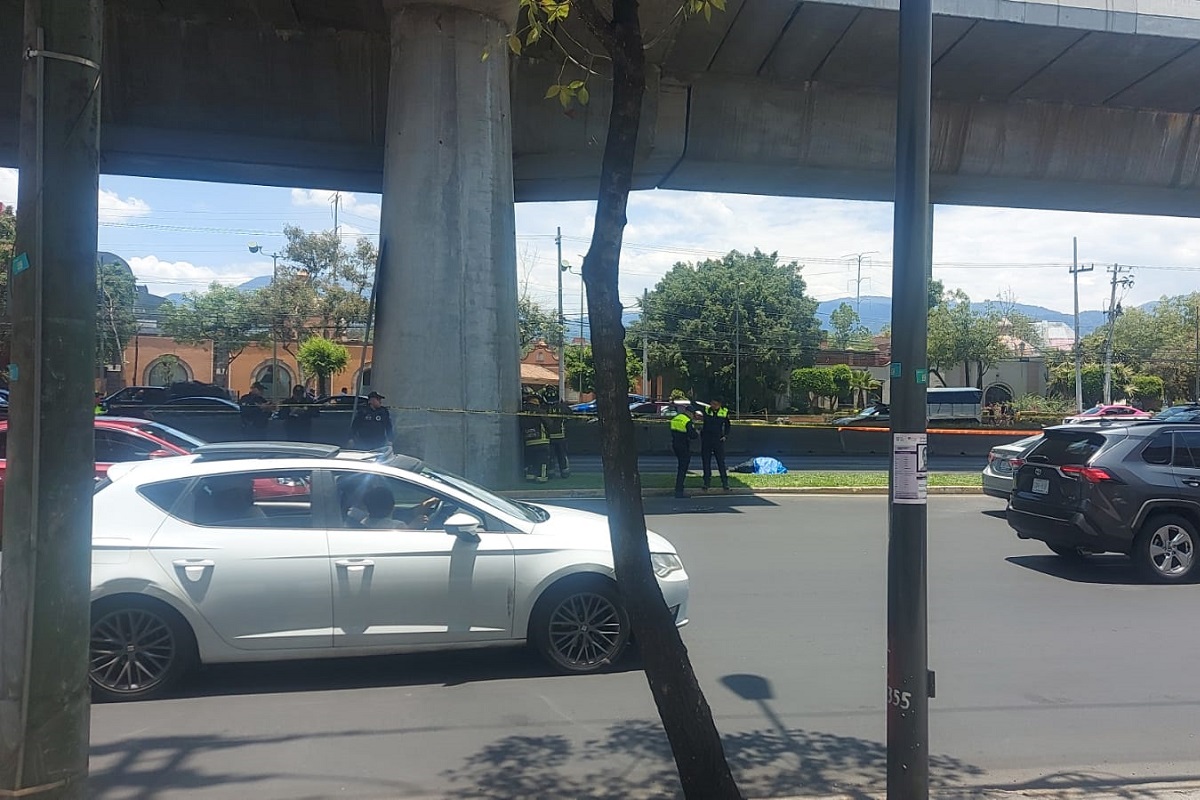 Muere tras arrojarse desde el puente del Periférico Sur en la CDMX 2 periferico sur