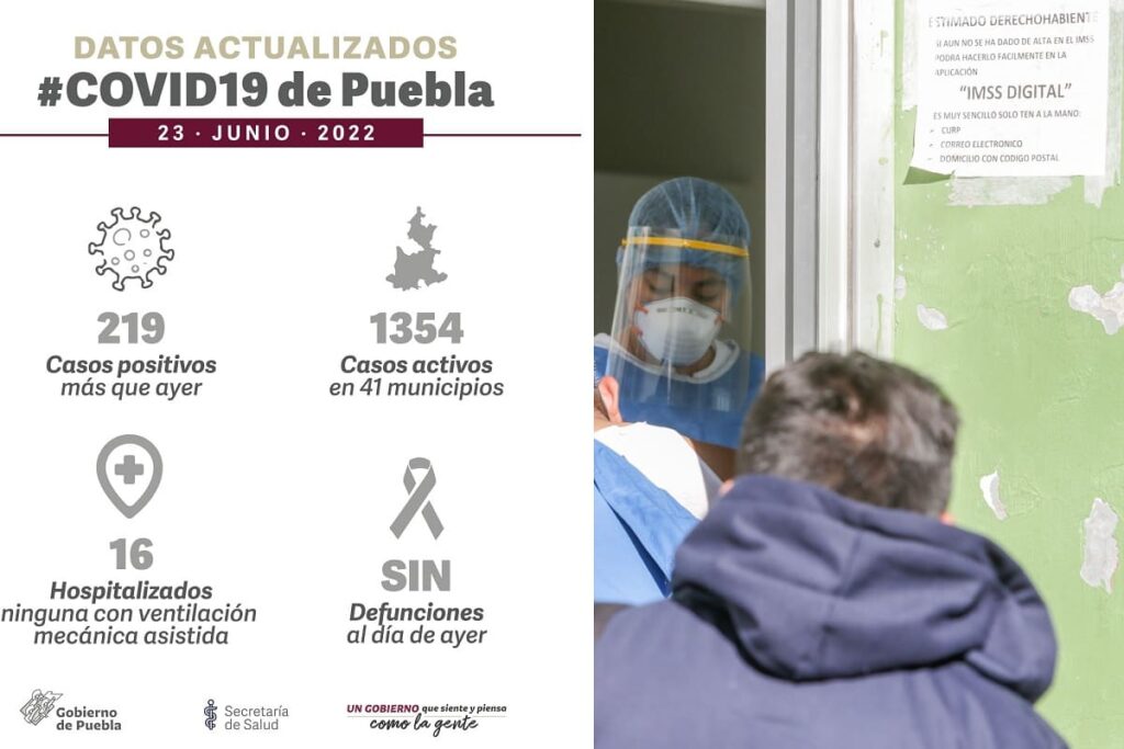 portada reporte covid 23 de junio 2022 puebla 1