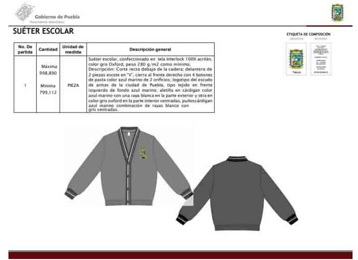 sueteres ciclo escolar 2022 2023