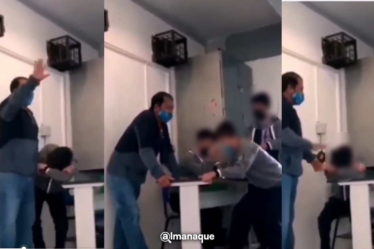 VIDEO: Alumno de Centro Escolar de Puebla se fractura en duelo de "fuercitas" y corren a maestro 2 Alumno de Centro Escolar de Puebla se fractura en duelo de fuercitas
