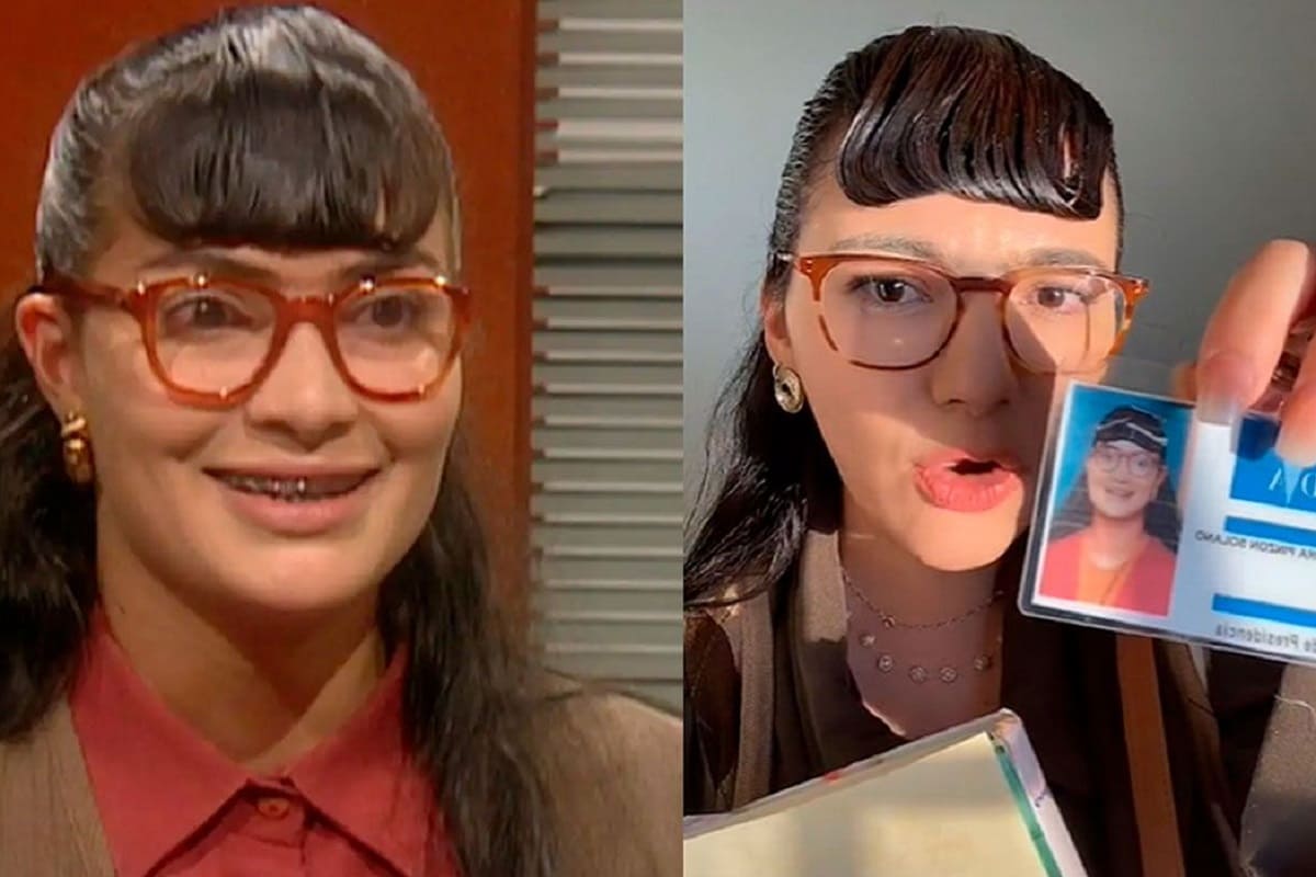 VIDEOS: Tiktoker se disfraza de "Betty, la fea" y se vuelve viral 2 Betty la fea 1