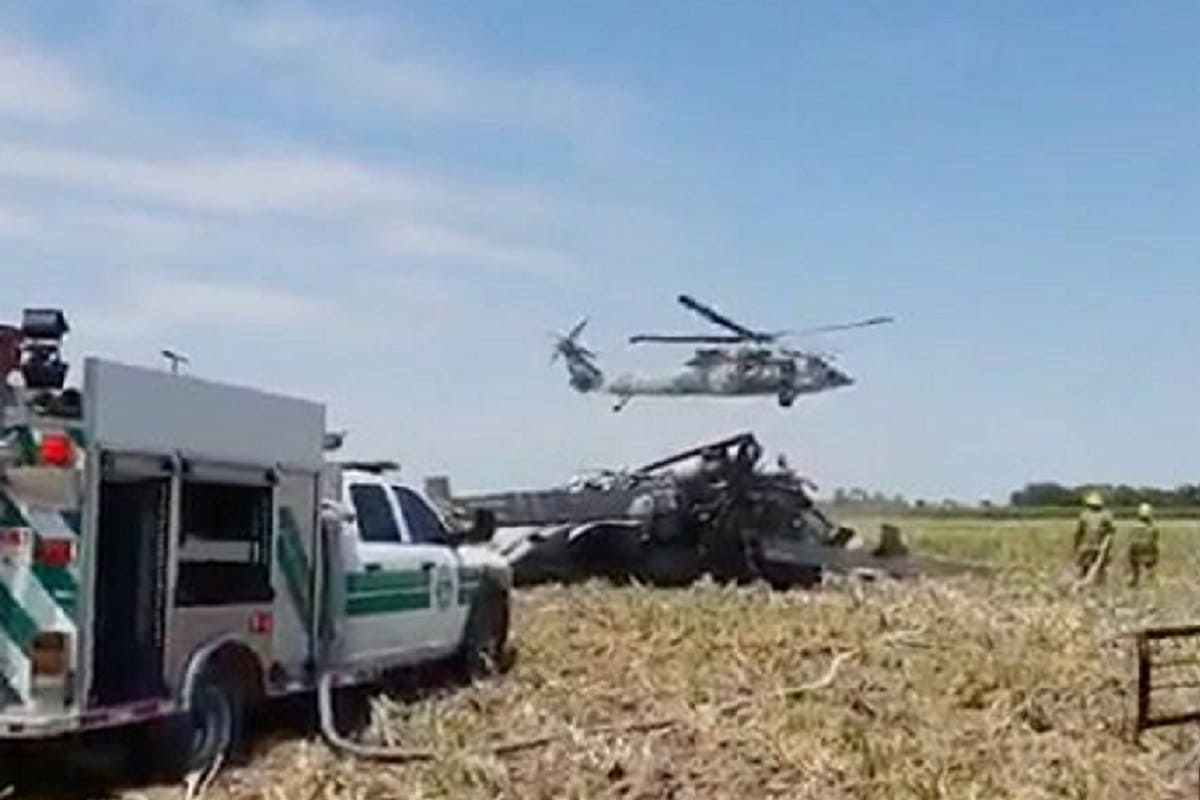 Suman 14 muertos por desplome de helicóptero; viajaban elementos que capturaron a Rafael Caro Quintero 5 Caida de helicoptero de Marina 1