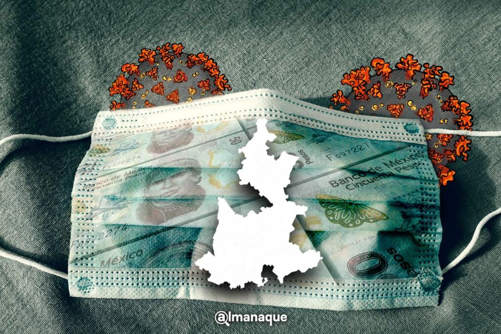 Coronavirus provoca caida de 64 mil millones de pesos en PIB de Puebla