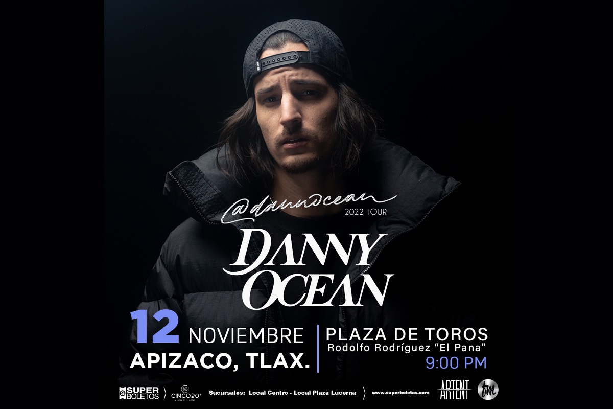 Danny Ocean dará un concierto en Tlaxcala el próximo 12 de noviembre 3 DANNY OCEAN 1080x1080 1
