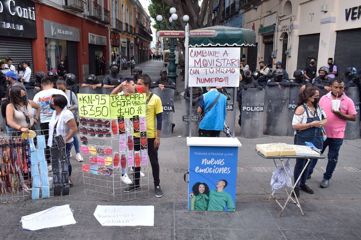 Ayuntamiento de Puebla acusa a ambulantes de querer desestabilizar; no habrá negociación 2 DSC0221 2