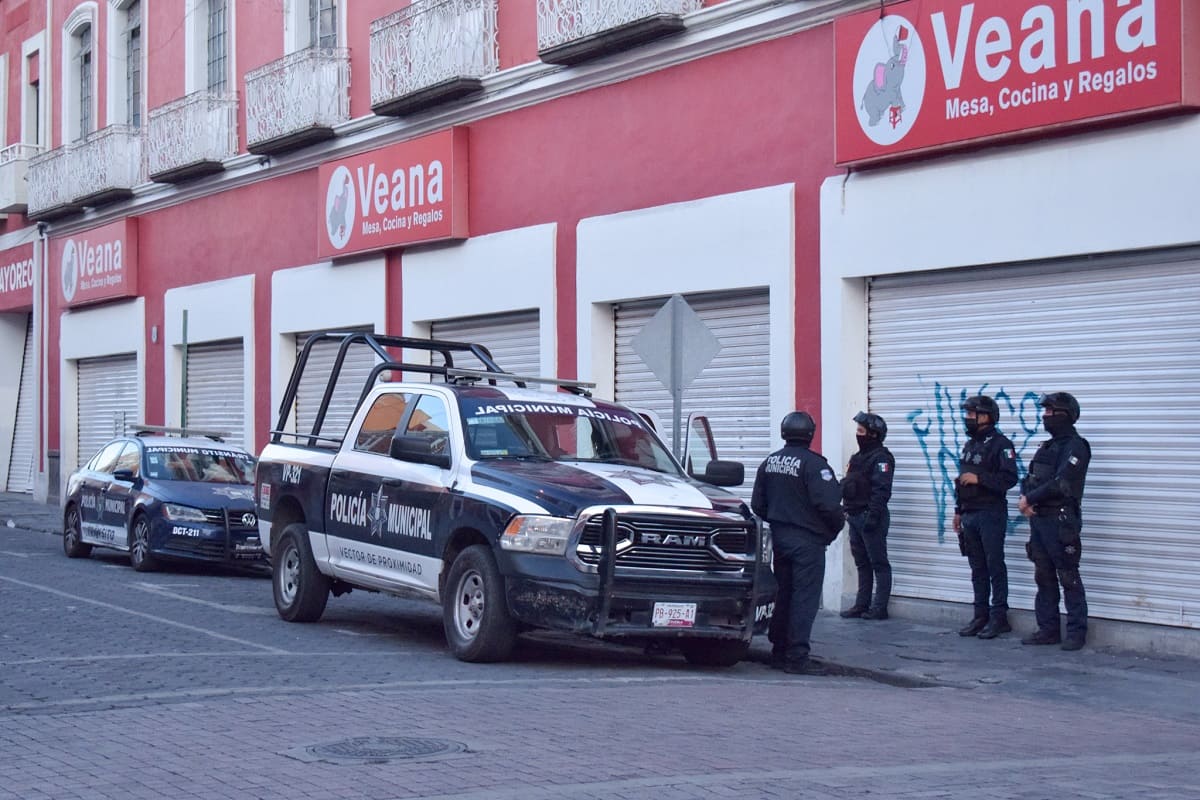 Gobernación municipal monta operativo para evitar instalación de ambulantes en el Centro Histórico 8 operativo en el Centro Histórico