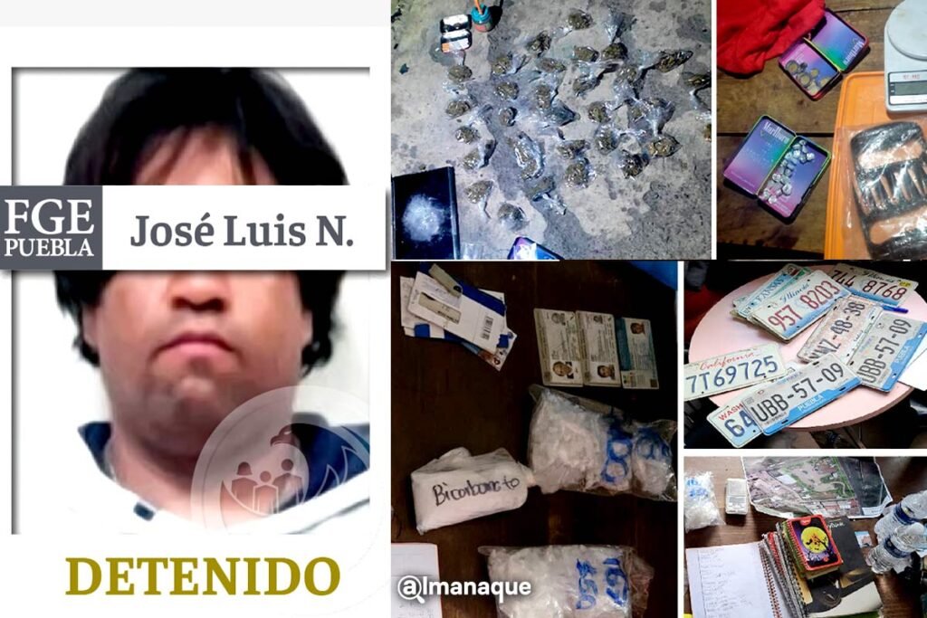 Drogas placas y un detenido fue el saldo de los cateos en los mercados de La Union y Morelos