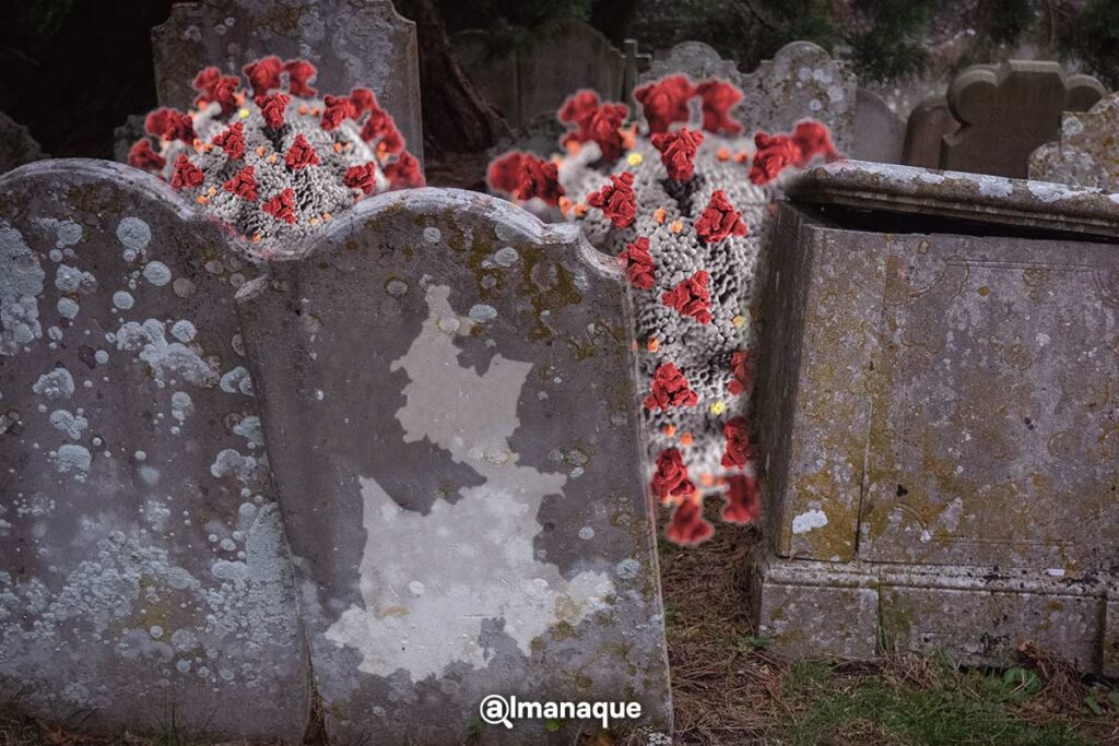 En 2021 aumentaron 52 defunciones por COVID en Puebla