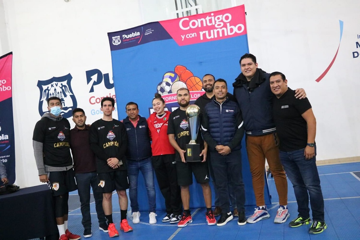 Concluye con éxito el torneo de los barrios de baloncesto del Ayuntamiento de Puebla 2 Imagen de iOS 174