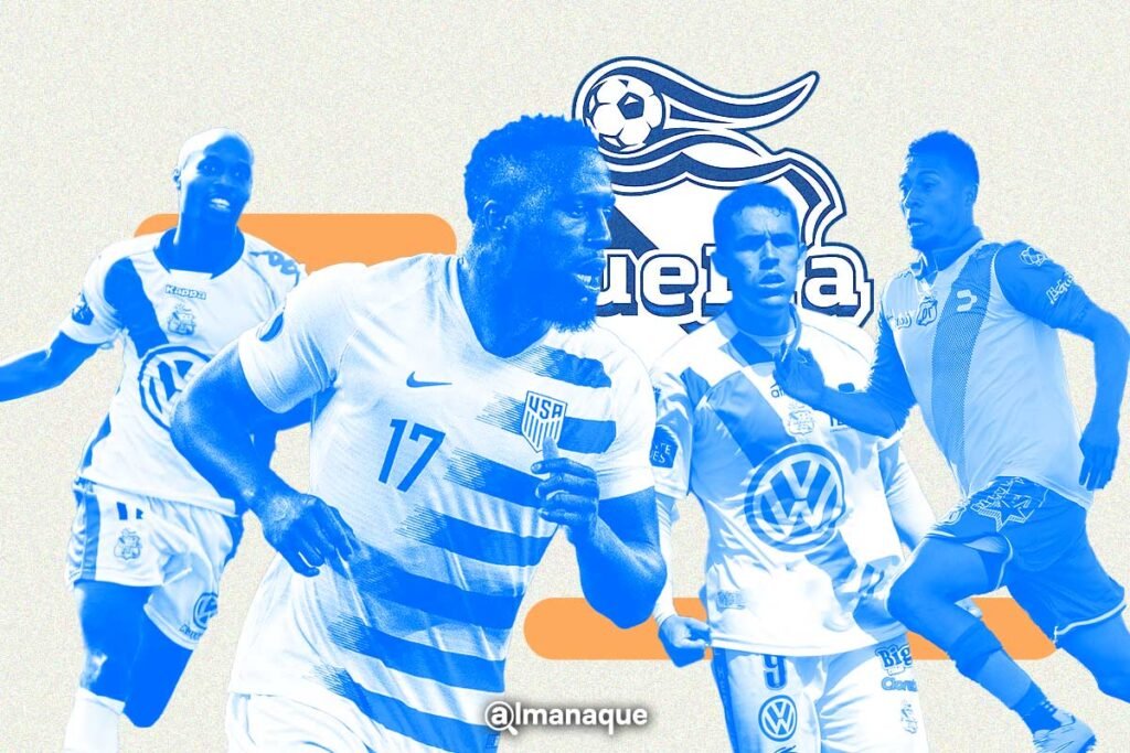 Jugadores estadounidenses puebla jozy Damarcus Herculez Michael