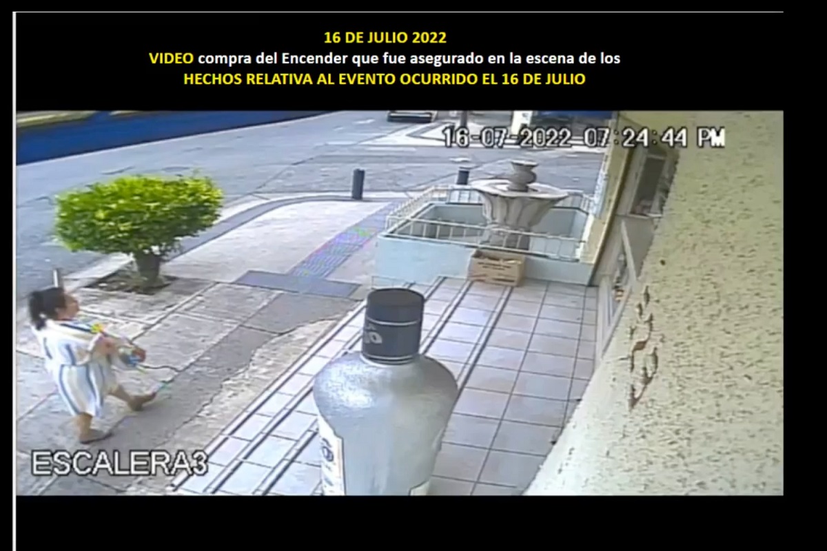 ¿Fue un autoataque? Fiscalía de Jalisco dice que Luz Raquel compró alcohol y un encendedor 5 Luz Raquel