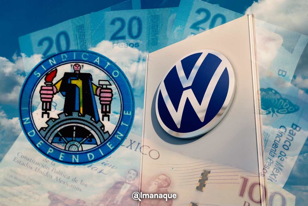Trabajadores de Volkswagen reciben aumento salarial de 11
