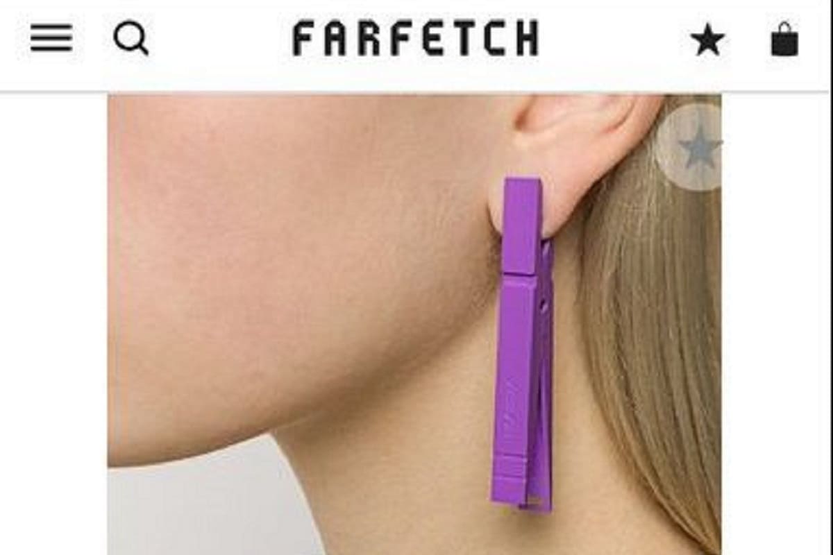¿Aretes de pinza de ropa? Son reales y cuestan 15 mil pesos 5 aretes pinzas 1