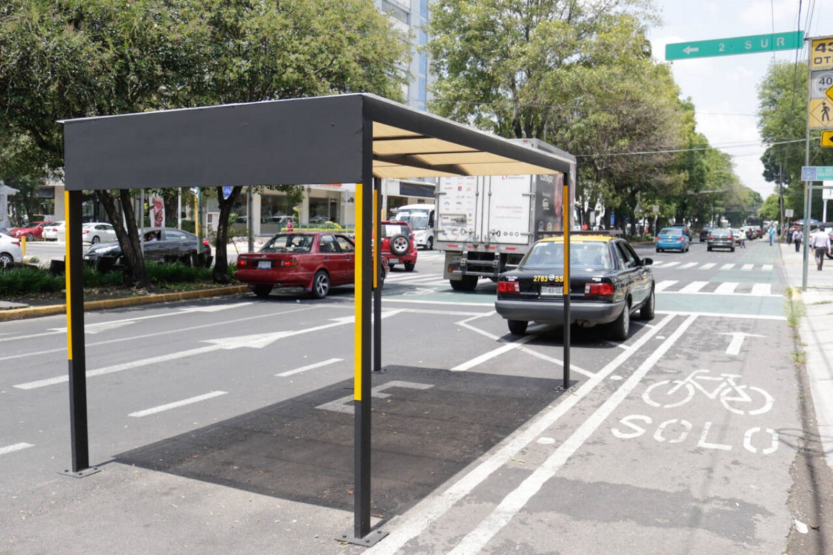 En agosto, iniciarán las obras para el biciestacionamiento de Margaritas en Puebla 2 biciestacionamientos