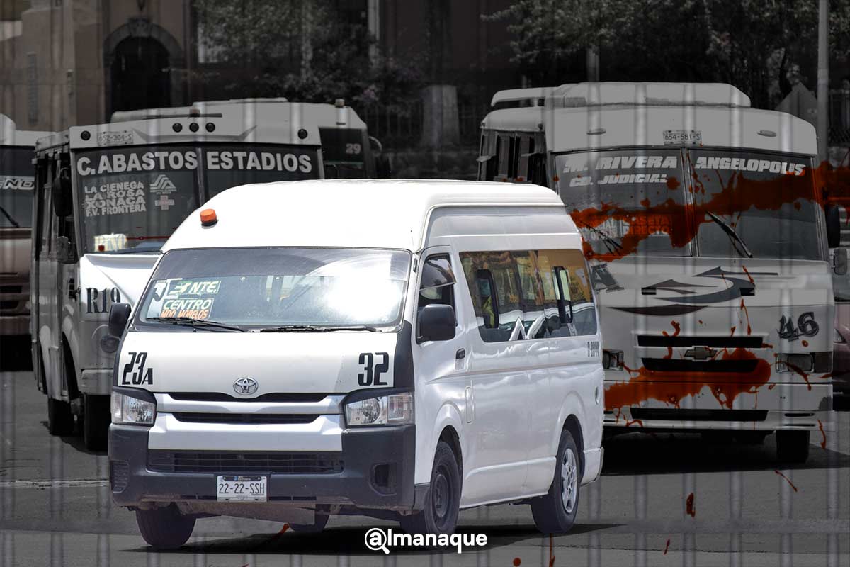 ¿Cuál es el castigo que reciben los choferes del transporte público en Puebla por matar a alguien? 2 castigo que reciben los choferes del transporte publico en Puebla