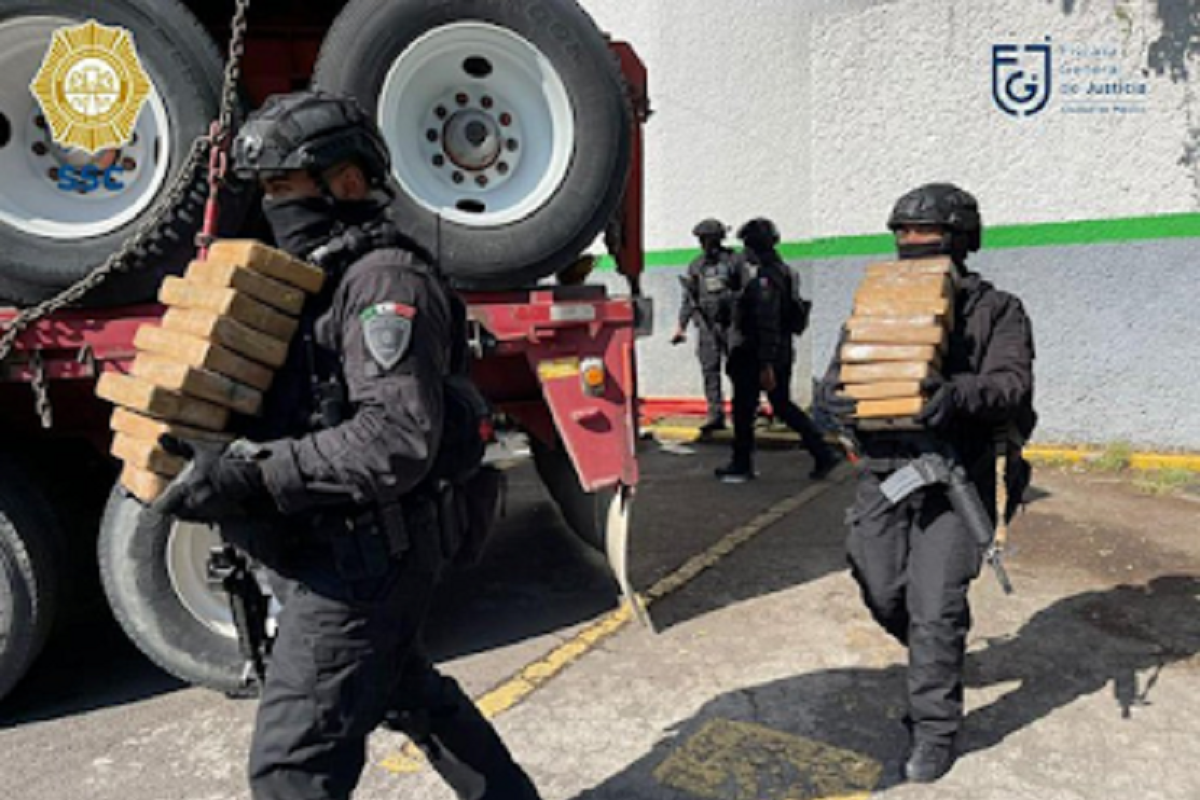 Decomiso histórico: Aseguran 1.6 toneladas de cocaína que se dirigían a Tepito 2 cocaina