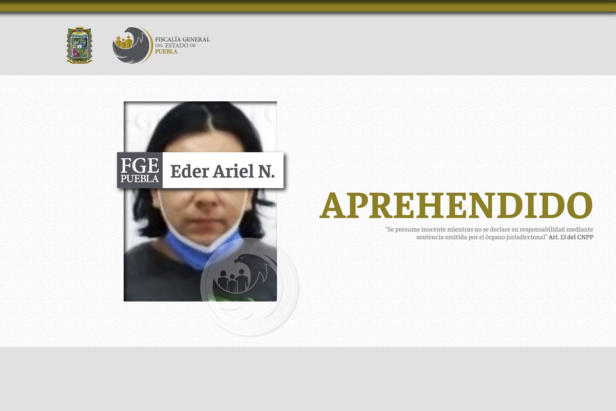 Detienen a responsable del feminicidio de Liz Vega en carnaval de la Rivera Anaya 2 eder adriel