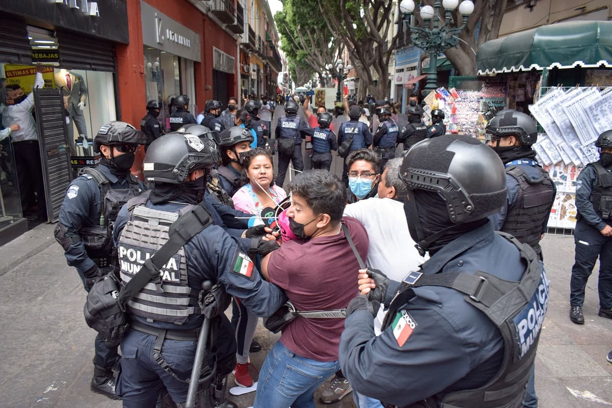 enfrentamiento ambulantes 5