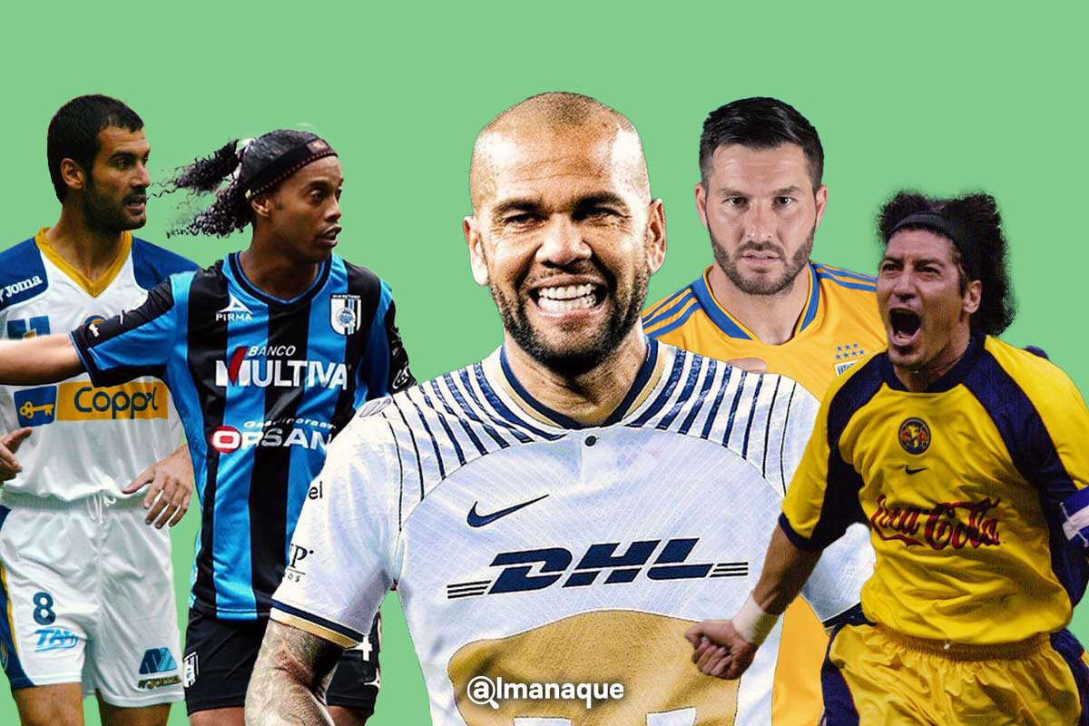 los cracks que llegaron a la Liga MX