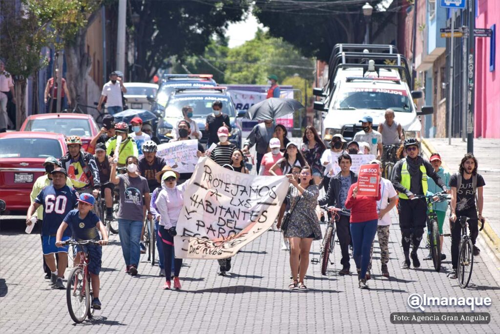 manifestacion parque ecologico tecate comuna 3
