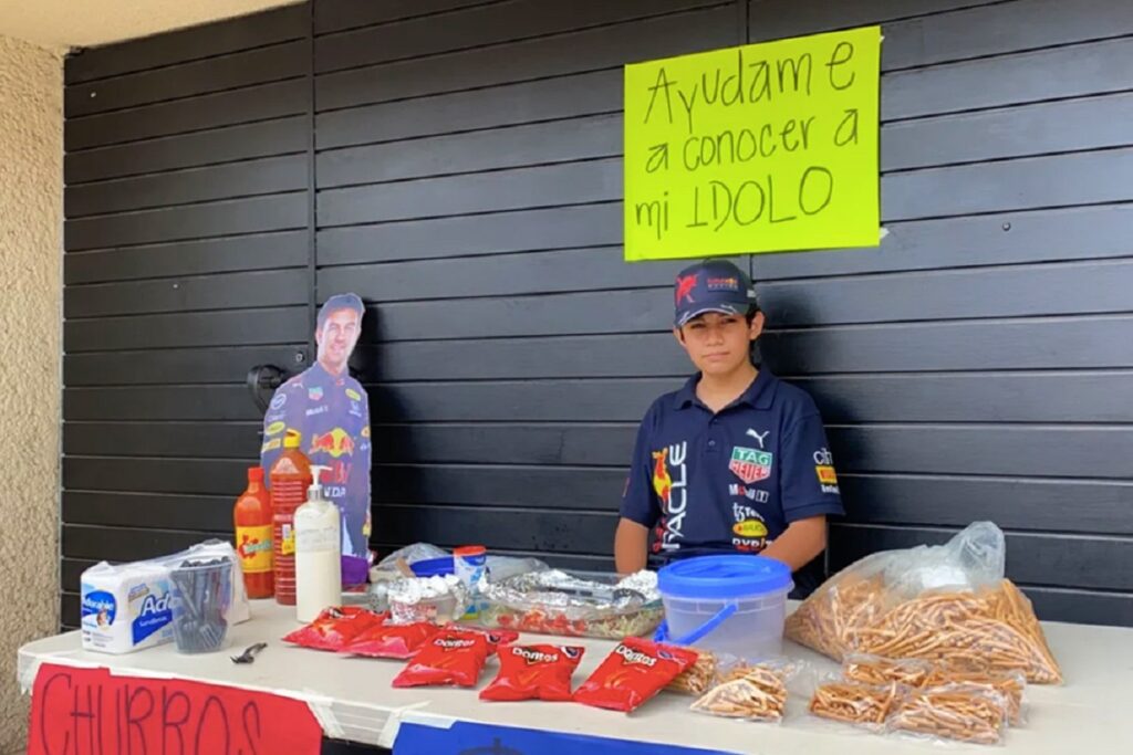 matias checo perez puesto botana gran premio de mexico