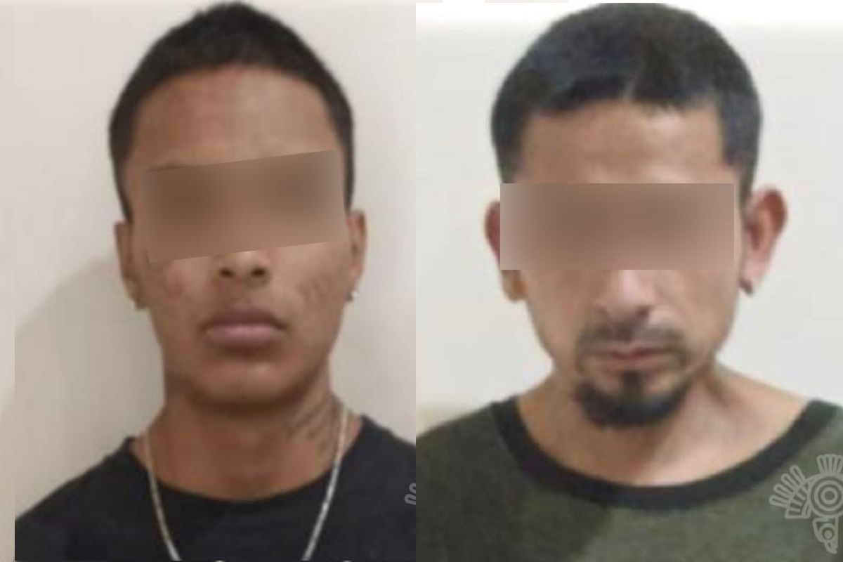 En la capital, Policía Estatal detiene a dos personas en posesión de aparente droga 2 narcomenudistas