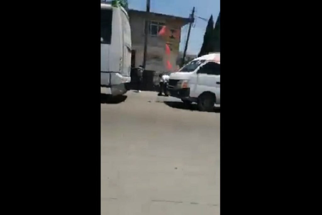 pelea transporte publico 1