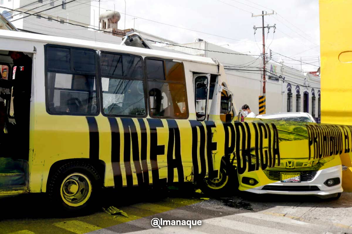 Accidentes de transporte público dejan 27 lesionados en Puebla en 48 horas 2 portada muertos por transporte publico