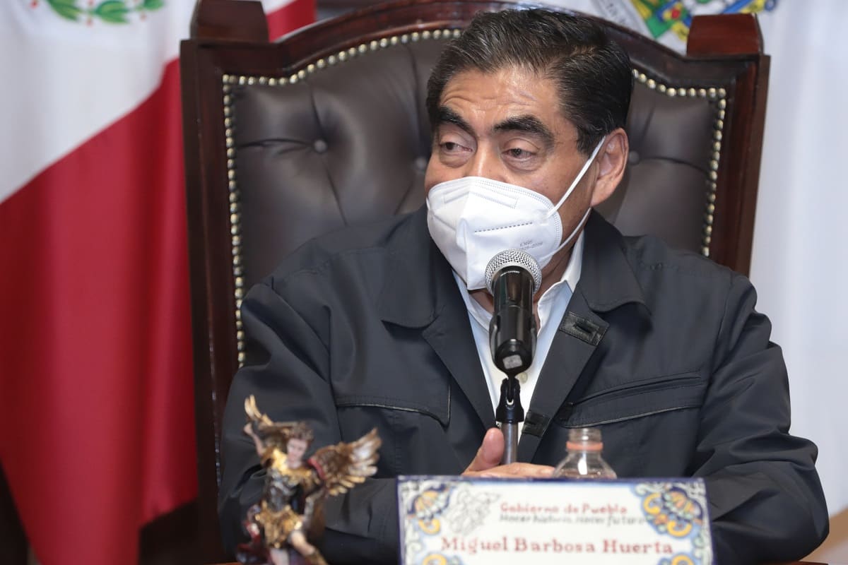 Barbosa: el sistema de salud de Puebla es fuerte para hacerle frente a la quinta ola de la COVID-19 2 quinta ola salud fuerte puebla barbosa 1