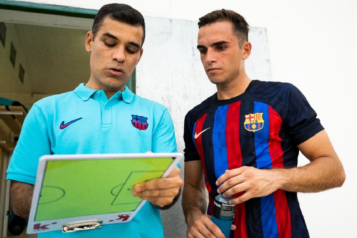 Con tremenda goleada Rafael Márquez debuta en el Barcelona B 4 rafael marquez 1