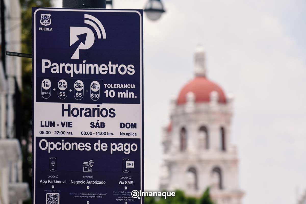 Sube casi 10% recaudación de parquímetros en la tercera semana de julio 2 recaudacion de parquimetros Puebla 1