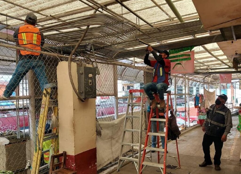 remodelacion mercado amalucan