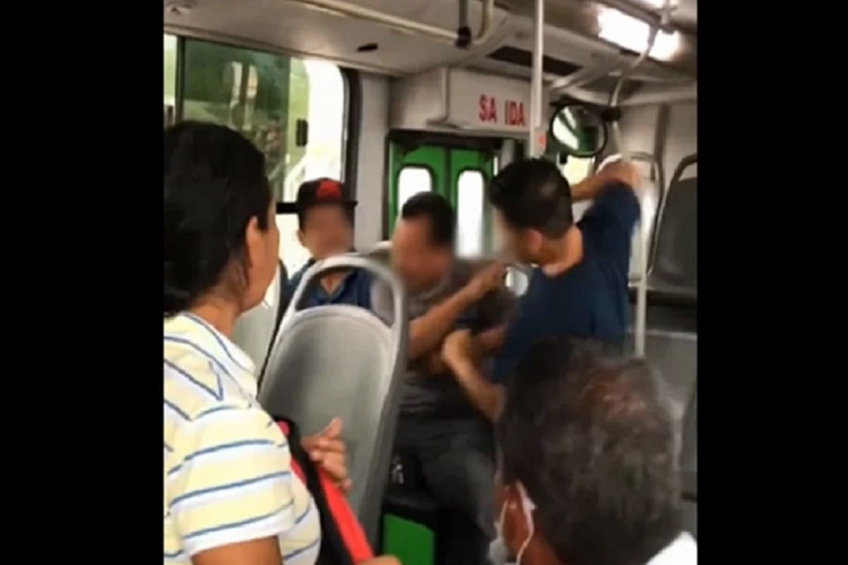 Joven defiende a mujer y golpea a acosador en transporte público de NL 4 salud 3