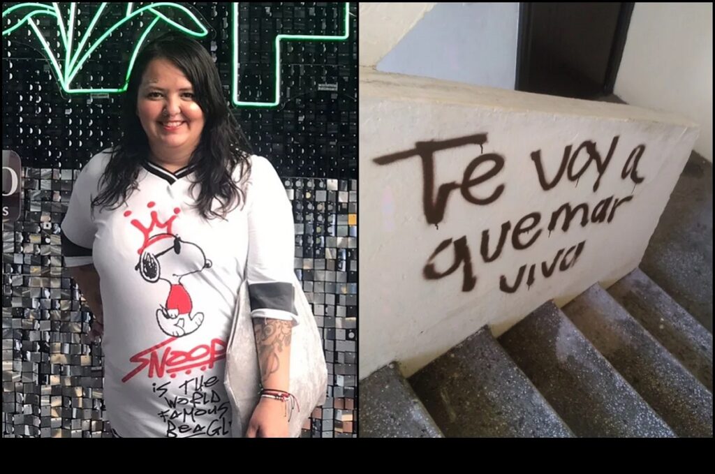 te voy a quemar viva