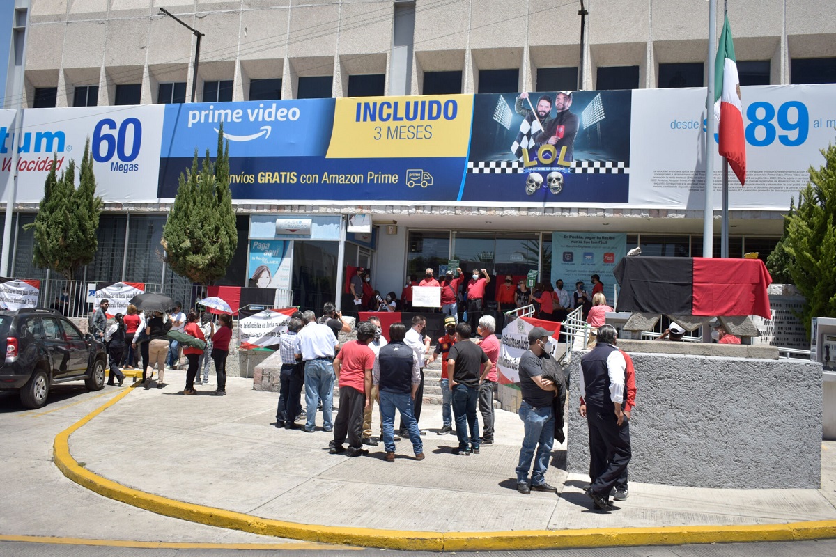 Explota huelga de Telmex en Puebla, paran actividades 700 empleados en el estado 5 Telmex