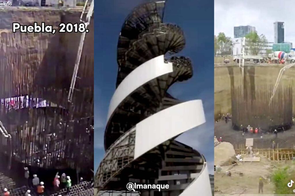 torre helea Puebla construccion