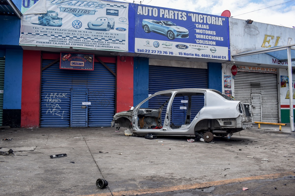 Implementarán operativo en la 46 Poniente por reporte de autopartes robadas 1 SSP ejecutará operativo en la 46 poniente
