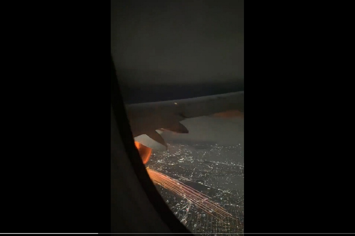 VIDEO: Se incendia motor de avión de Viva Aerobus en vuelo y genera pánico entre los pasajeros 2 AVION