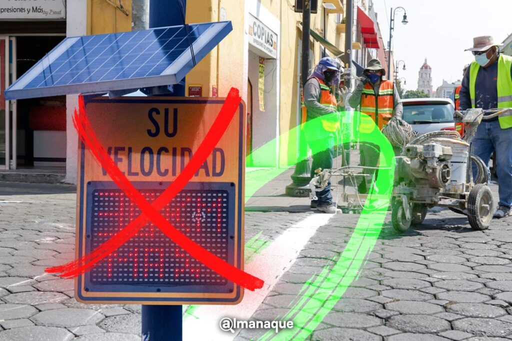 Ayuntamiento de Puebla suspende cinemometros