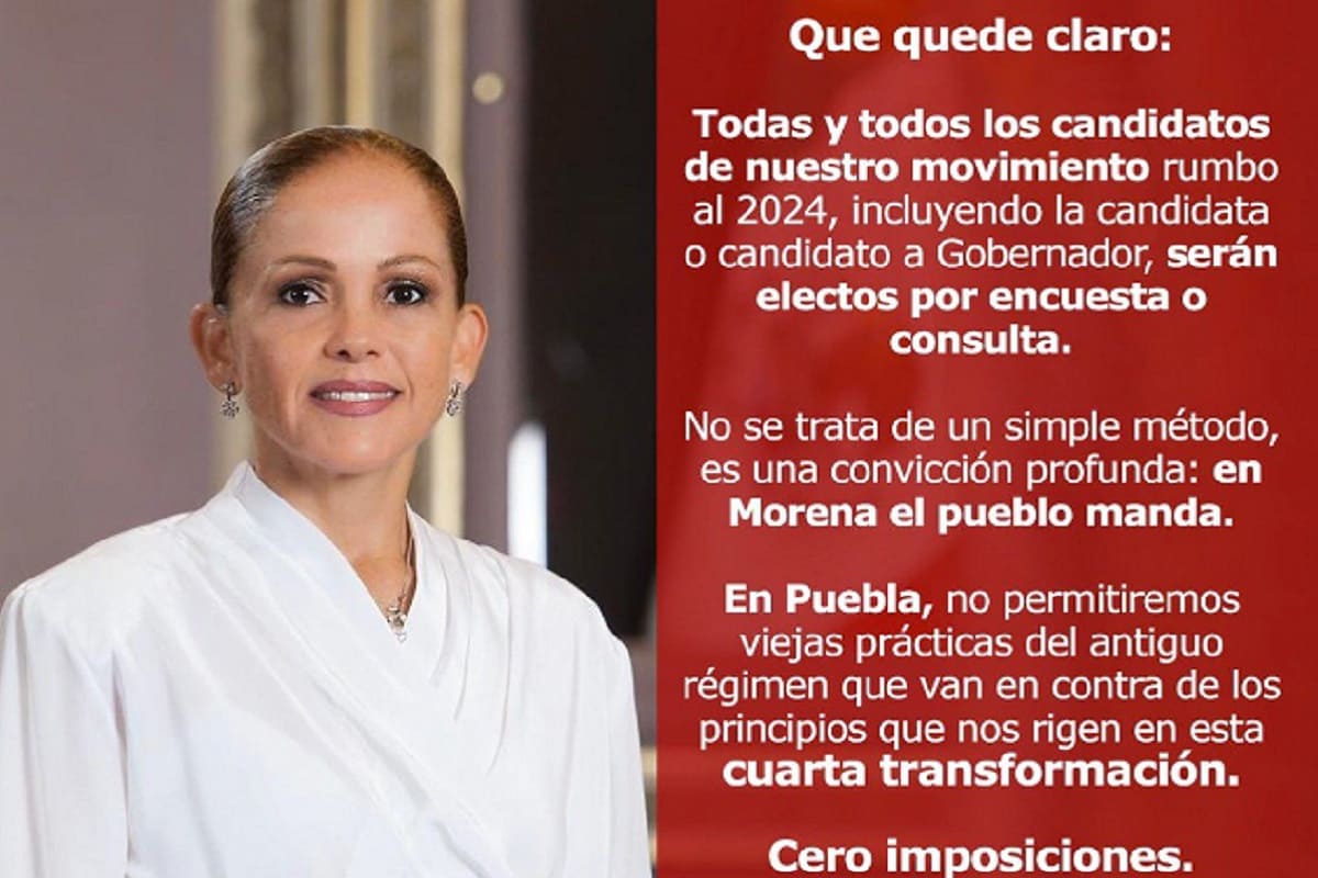 Pide dirigente electa de Morena que no haya imposición de candidaturas al gobierno de Puebla 4 DSC0515 2
