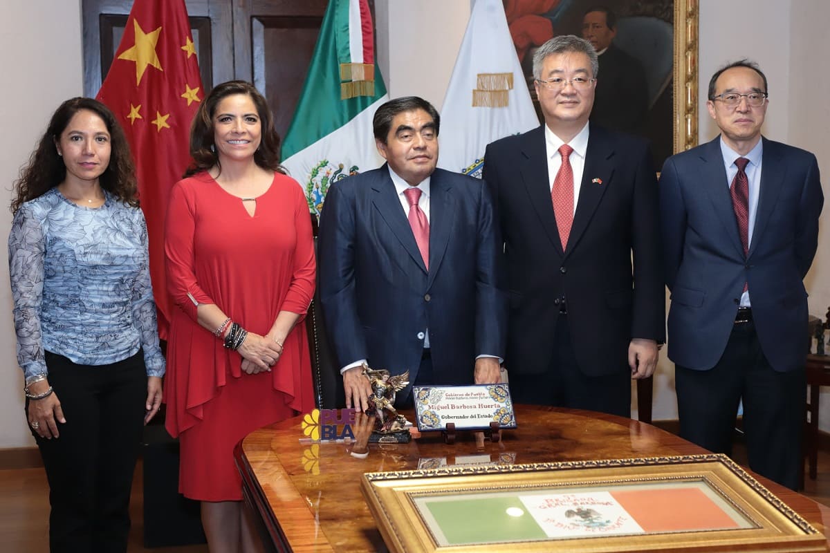 Puebla refrenda a China condiciones para desarrollo de inversión extranjera 2 Puebla China 1