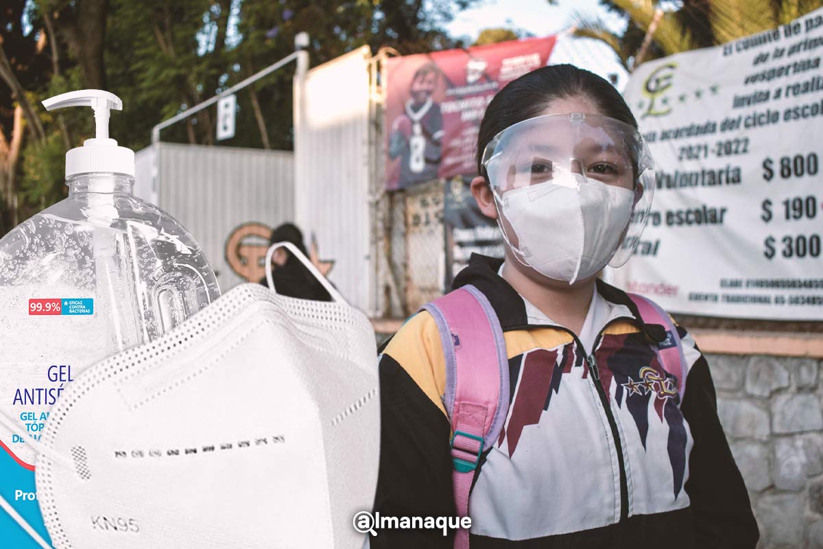 Regresan a clases un millón 647 mil alumnos en Puebla; cubrebocas y recesos escalonados se mantienen 2 Regresan a clases un millon 647 mil alumnos en Puebla