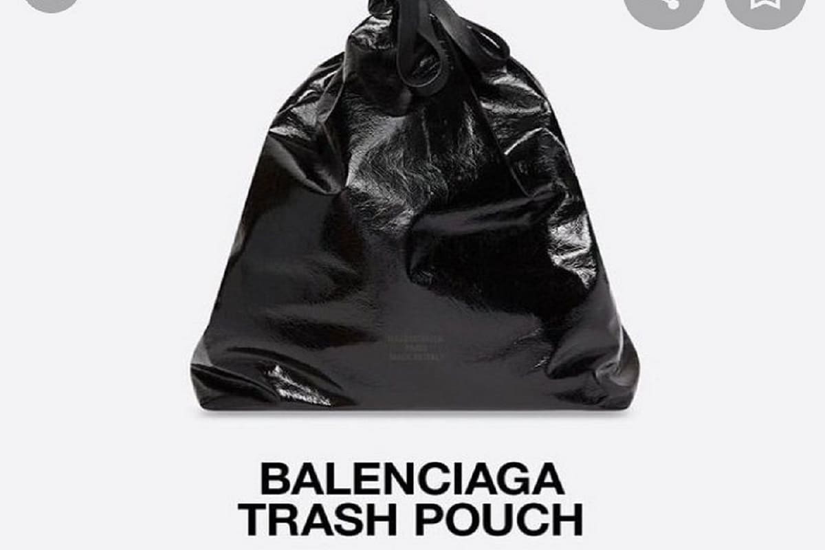 Otra vez Balenciaga: Venden "bolsa de basura" en más de 36 mil pesos 4 bolsa de basura Balenciaga 1