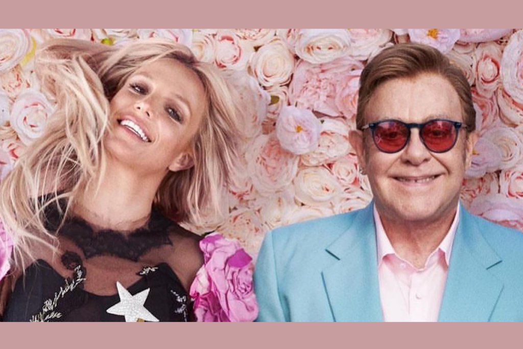 britney spears elton john hold me closer