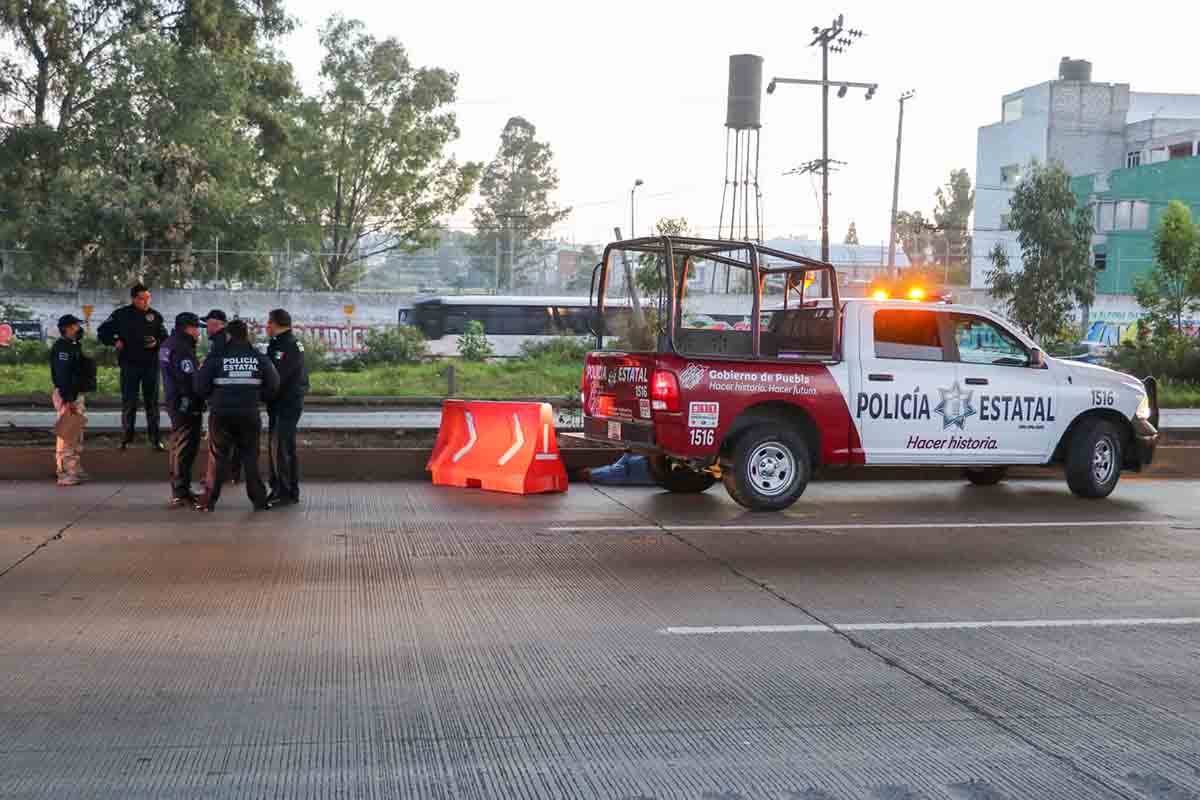 cuerpo autopista mexico puebla