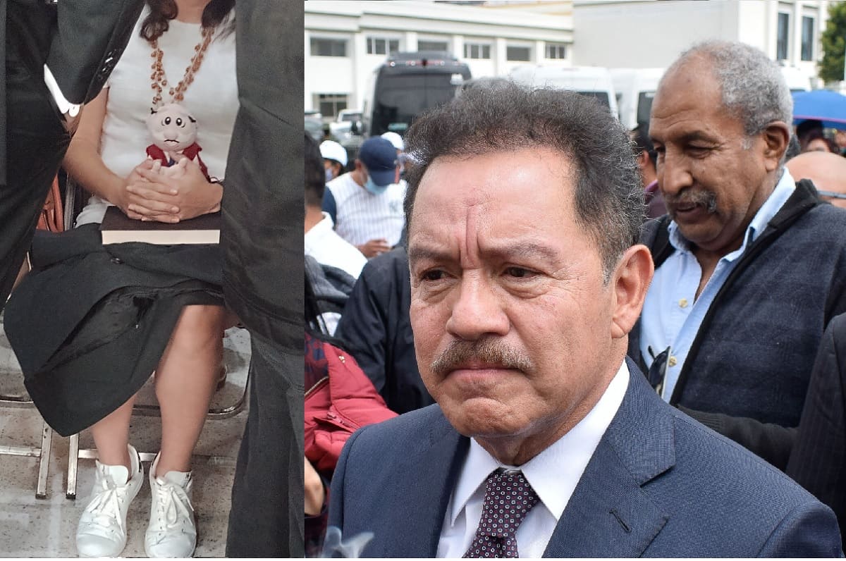 Lo que faltaba: avientan peluches del Dr. Simi vestidos de Morena en evento de Nacho Mier 2 dr simi nacho mier
