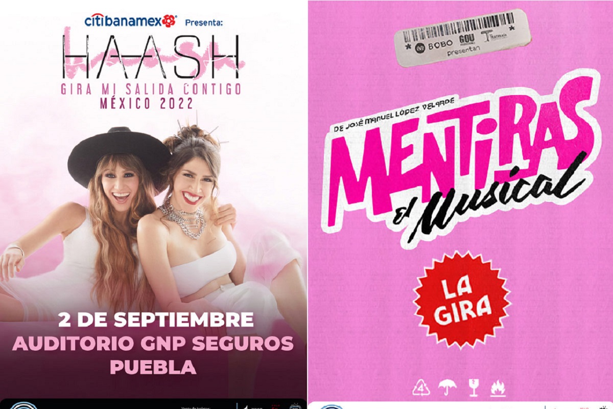 Ha-Ash y Mentiras el Musical, entre los eventos más esperados de septiembre en Puebla 4 haash 1