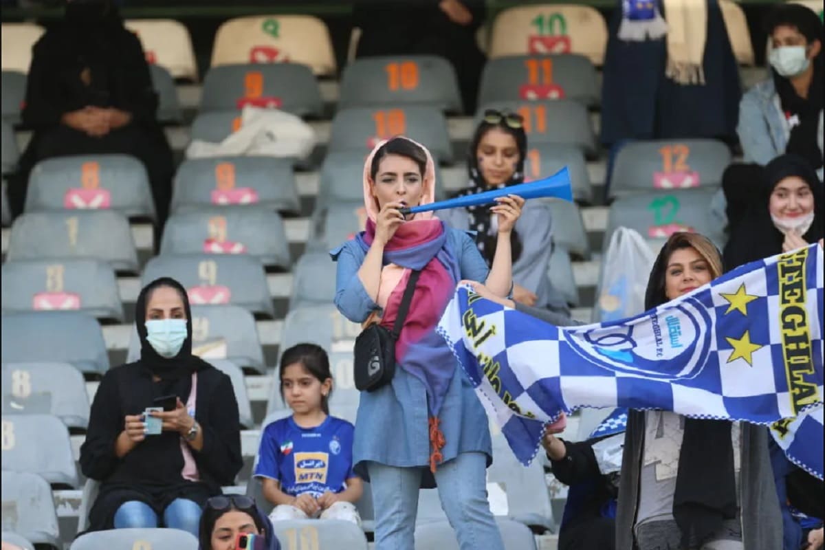 mujeres futbol Iran