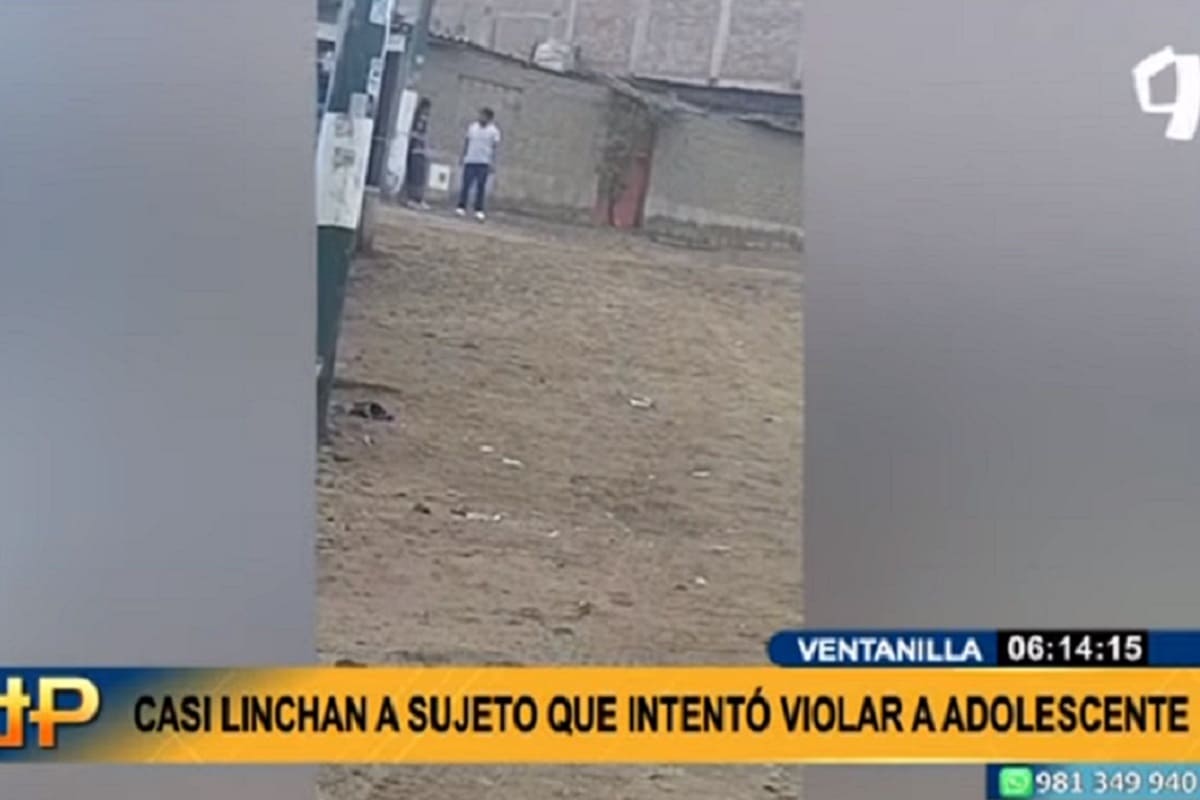 Padre casi lincha a sujeto que intentó violar a su hija de 12 años en Perú 4 padre lincha a violador 1