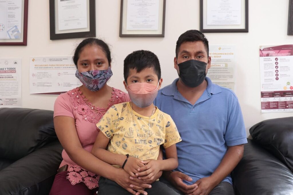 sedif apoya al nino Asael 1